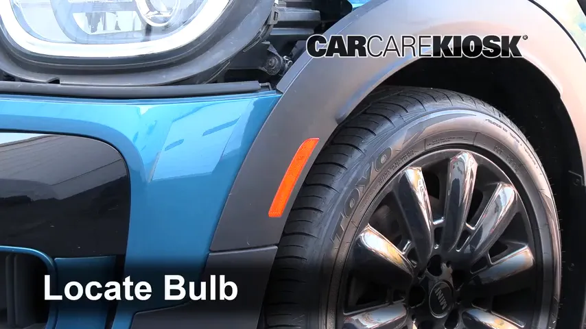 2018 Mini Cooper Countryman S 2.0L 4 Cyl. Turbo Luces Luz de estacionamiento (reemplazar foco)